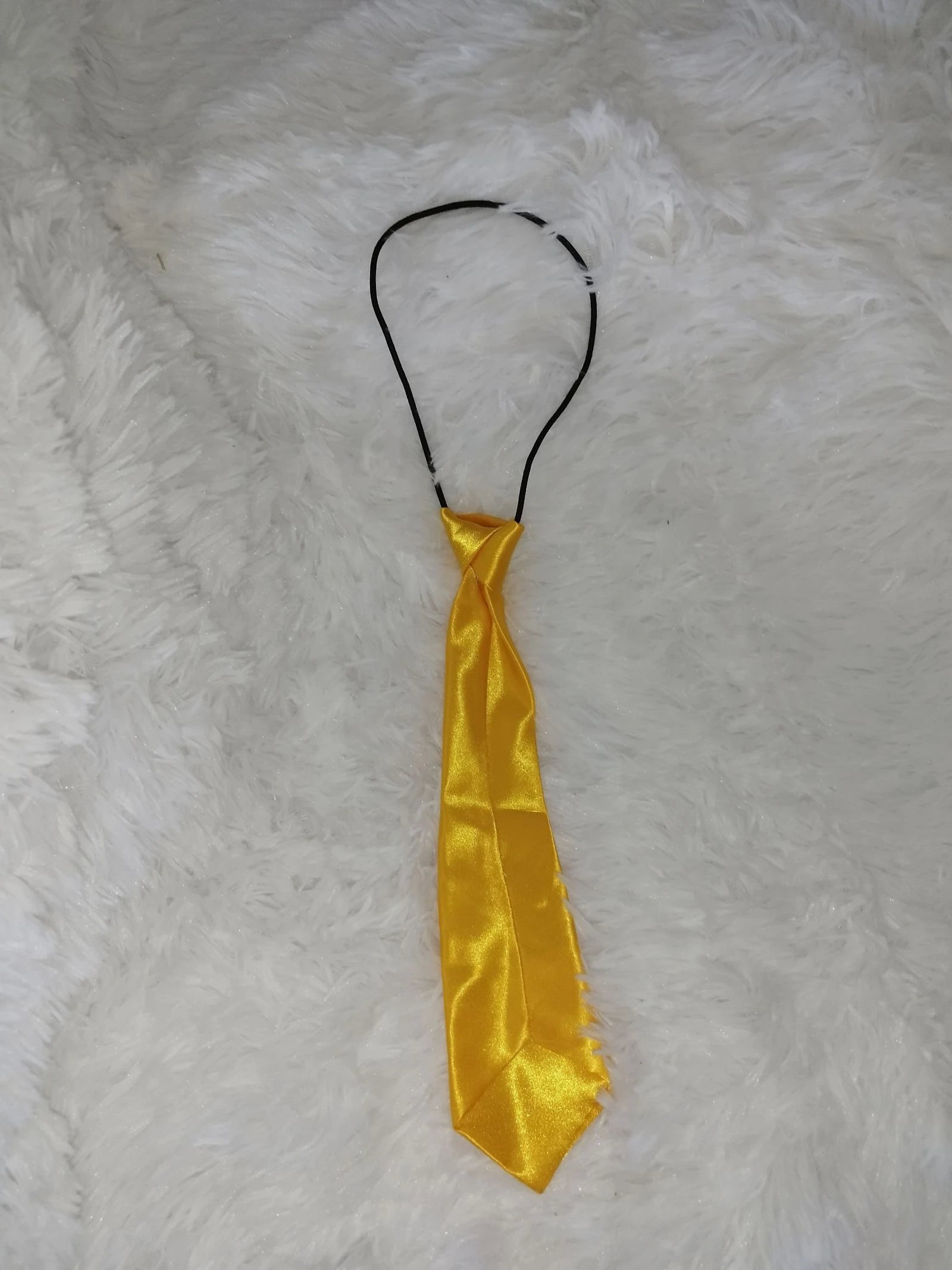Easy-to-wear yellow tie – photo 2